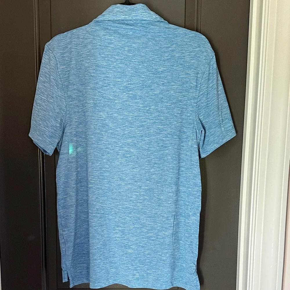 J.‎ Crew Heathered Blue Polo Shirt